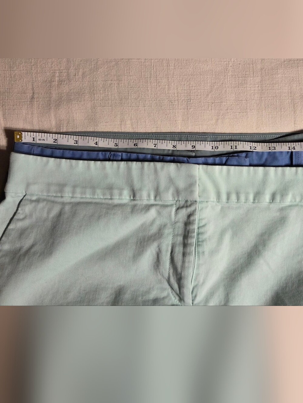 3 PAIR!!! Women's Loft /// Coastal Blue, Green & Mint Cotton Riviera Shorts // - Picture 15 of 15